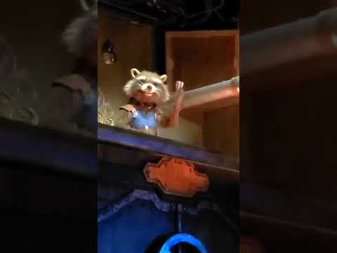 Guardians of the Galaxy: Mission Breakout Pre-Show ft. my boy Rocket Raccoon