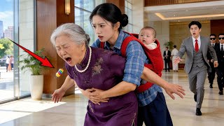 Een arme alleenstaande moeder redt een bejaarde vrouw van verstikking door snoep! Een onverwachte...