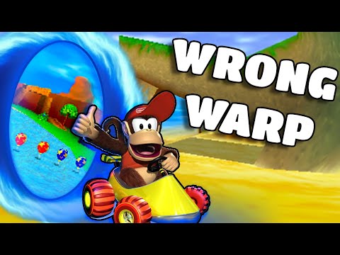 How Speedrunners Break Diddy Kong Racing By Warping