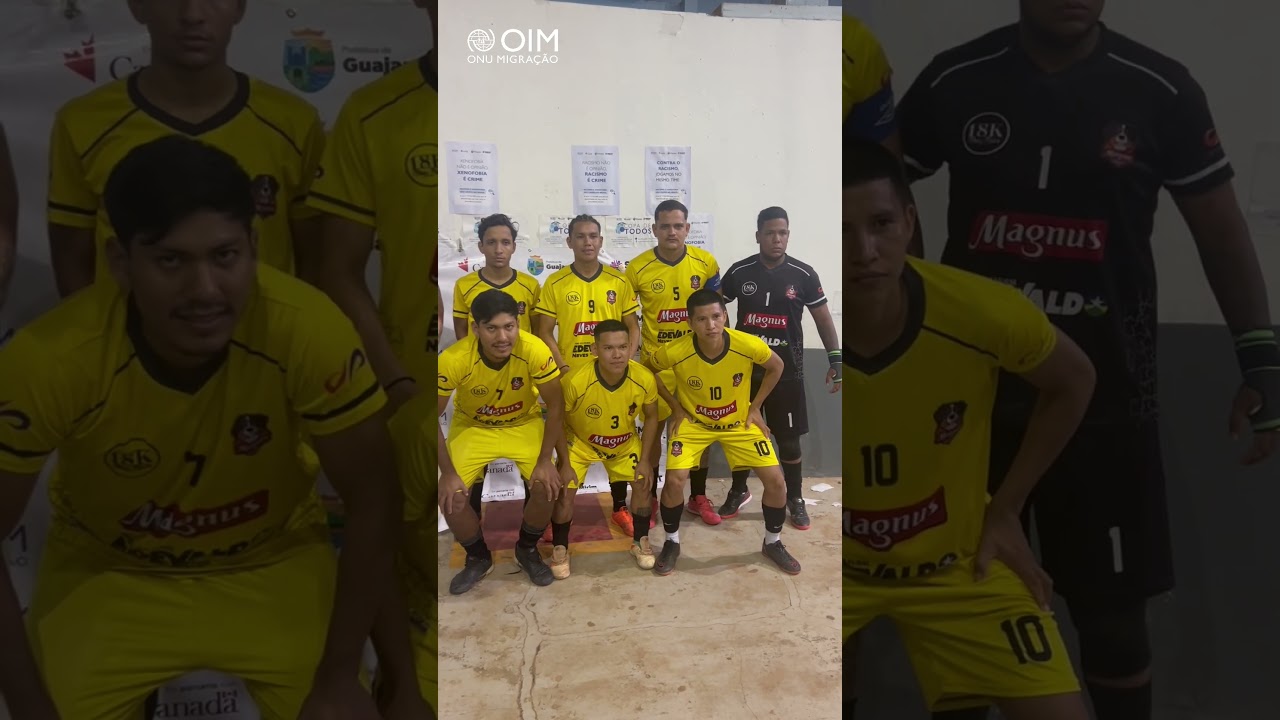 Copa de Todos: OIM promove campeonato de futsal com brasileiros e migrantes em Rondônia
