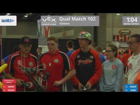 2017 VRC Sci Q102 - 98898 8304H vs 9065P 986B - 16 to 42
