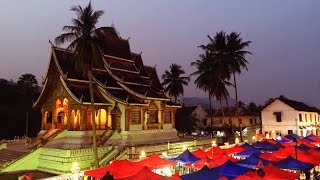 Exploring the Luang Prabang Night Market - YouTube