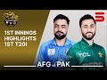 1st Innings Highlights Afghanistan Vs Pakistan T20I Tri Nation Series 2025 Match 1 M3Q1K