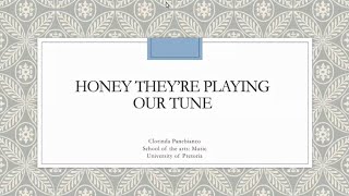 Why we like the music we do like by Prof Clorinda Panebianco