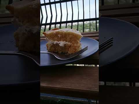 ICE COFFEE AND CAKE 👌😋