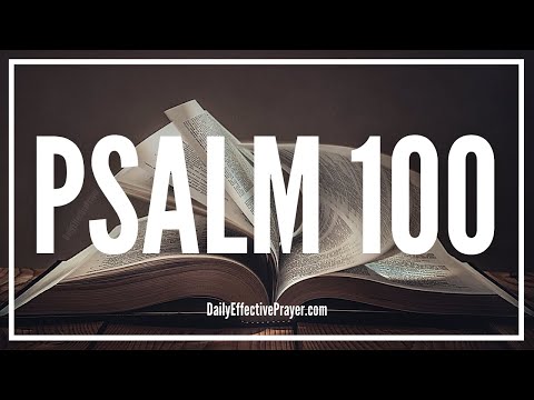 Thank You God | Psalm 100 (Audio Bible Psalms) Video