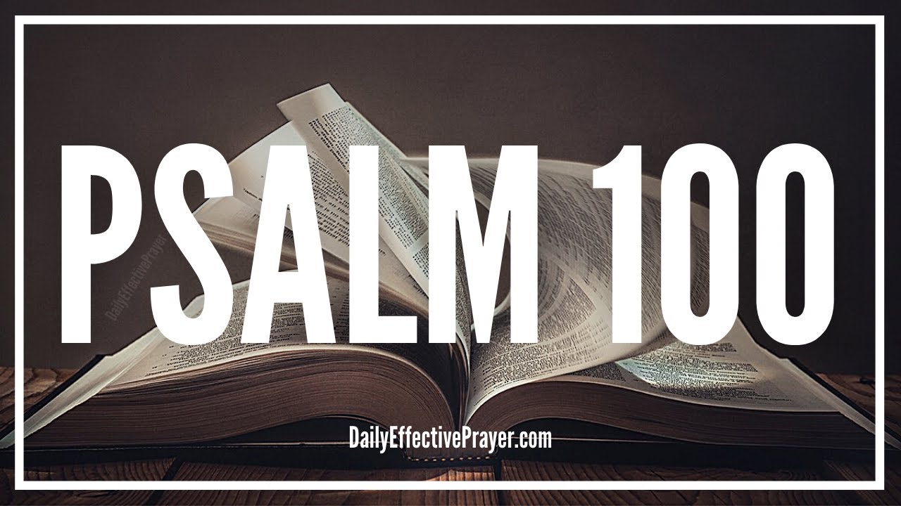 Thank You God | Psalm 100 (Audio Bible Psalms)