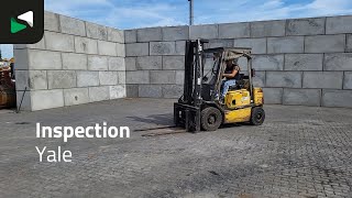 Yale GDP25 PF dieseldrevet gaffeltruck til salgs - Bilde 4 | Machineryline NO Yale GDP25 PF dieseldrevet gaffeltruck | Bilde 4 - Machineryline