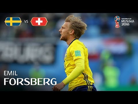 Emil FORSBERG Goal – Sweden v Switzerland – MATCH 55
