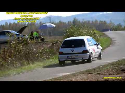Bogdan WIŚNIOWSKI / Kamil WIŚNIOWSKI - Renault Clio - „ Super Oes Brzostek 2018 ” Grudna 14-10-2018