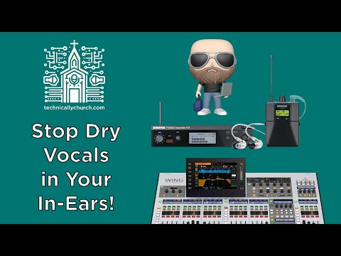 Stop Dry Vocals in Your In-Ears! Reverb Routing on Behringer WING Explained