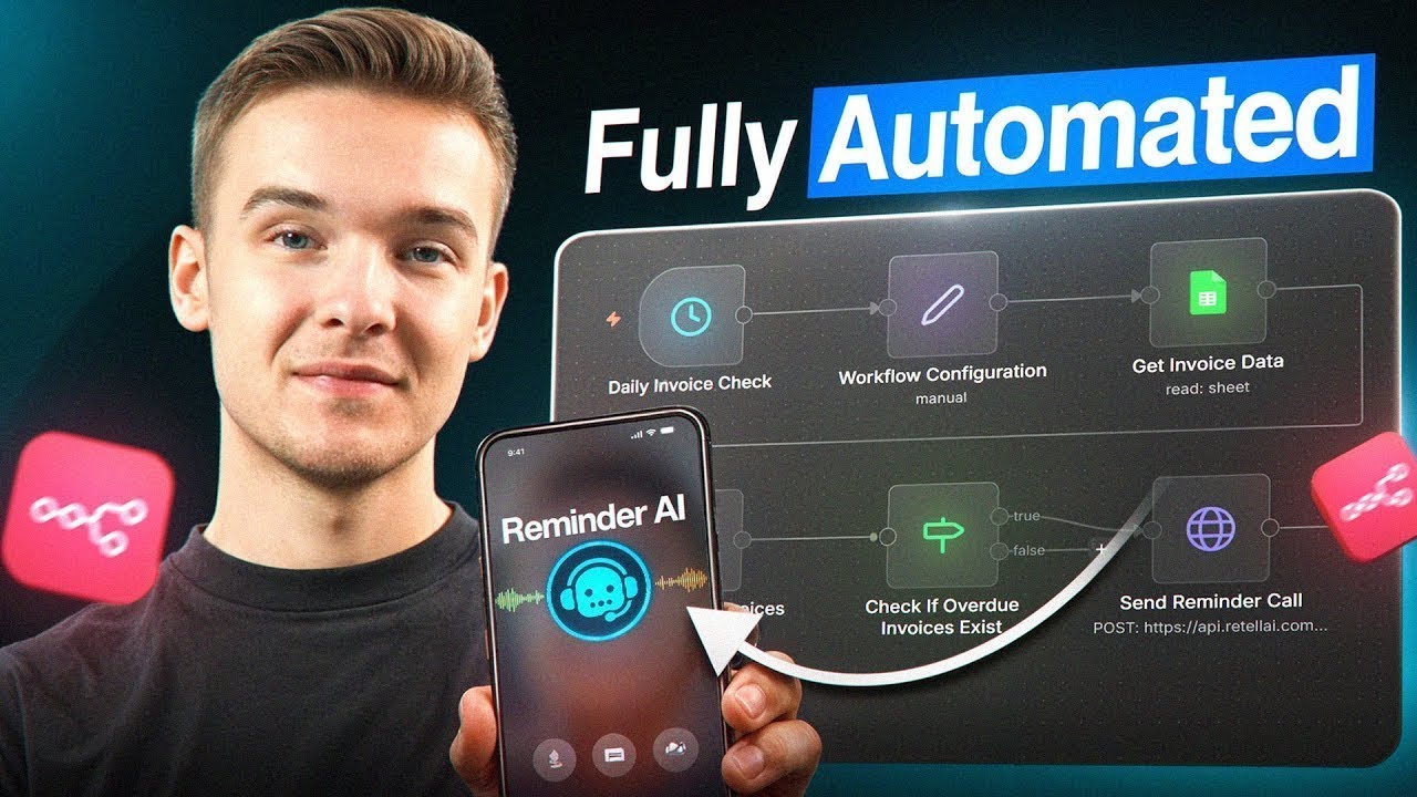 Send Invoice Reminder Calls with AI Voice Agents (No Code)