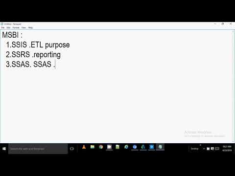 Learn SSIS and SSRS  MSBI  Step by Step   Part 1