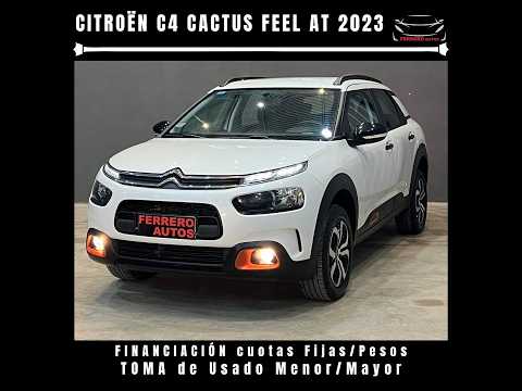 Se Vende: Citroën C4 Cactus Feel AT 2023 - FERRERO Automotores Oncativo (Provincia de Córdoba)