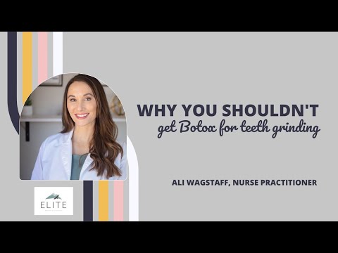 Why you shouldn’t get Botox injections for teeth grinding!!