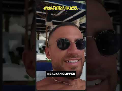 ANJA BLA WIEDER MIT MIKE THURSTON IN DUBAI! #viralvideo #anjabla #mikethurston