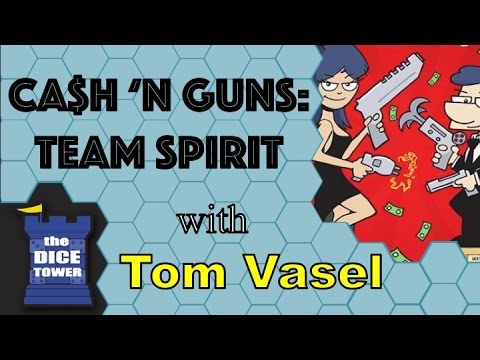 Ca$h N Guns: Team Spirit Review  with Tom Vasel