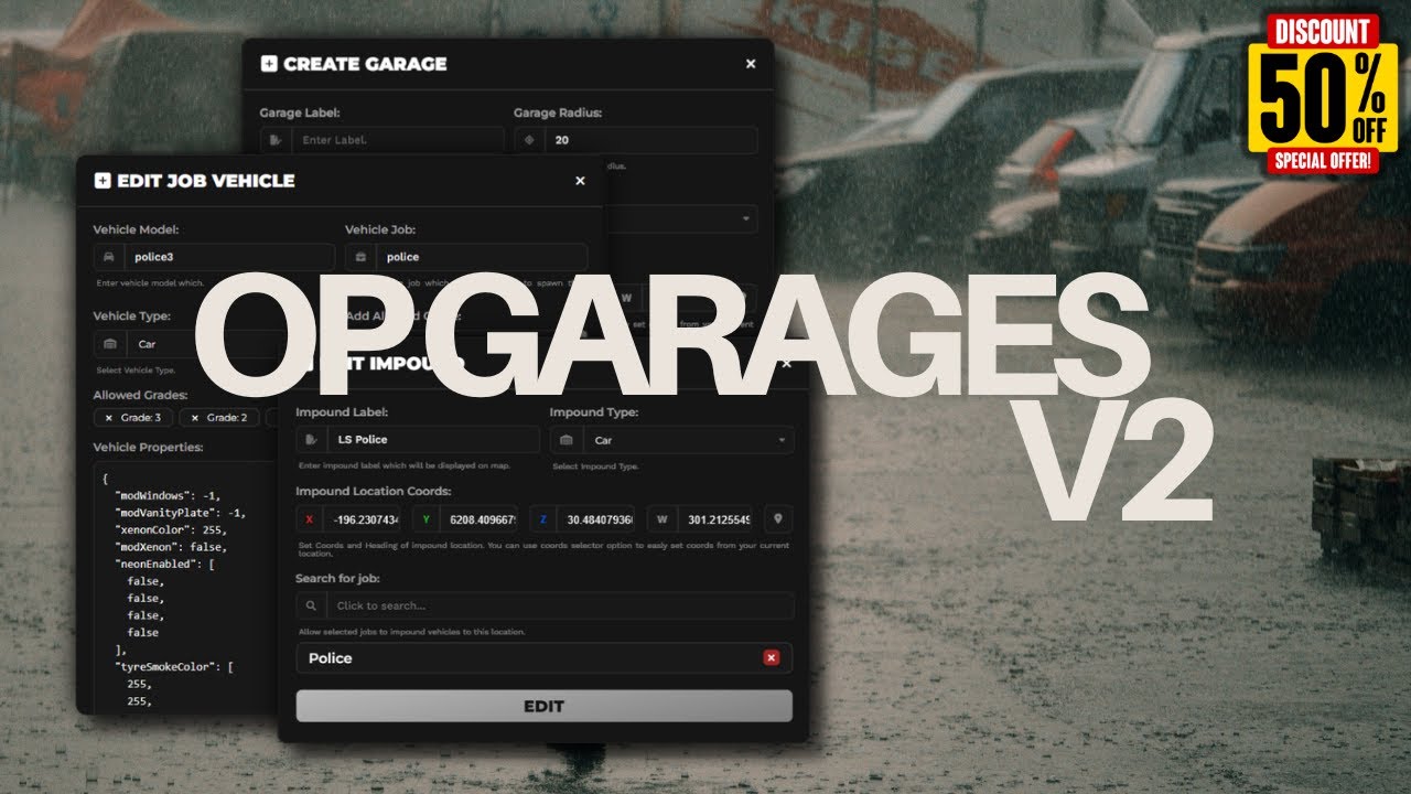 [QB/QBOX] | FiveM | OTHERPLANET – OP Garages V2 Installation & Setup Guide 🚘🔧#fivemscript #gta #op