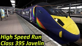 Highspeed Run HST class 395 Javelin || Train Sim World 2