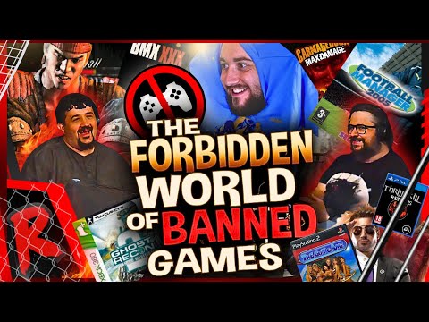 The Forbidden World of BANNED Games - Caddicarus | RENEGADES REACT