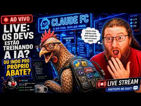 OS DEVS ESTÃO CODANDO O PRÓPRIO FIM? | CLAUDE CODE E AGENTES DE IA #1