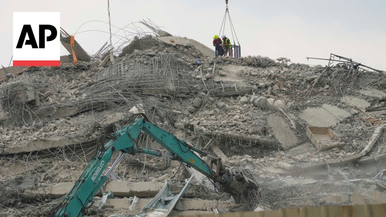 Husband hopeful that his missing wife will be found under collapsed Bangkok building
