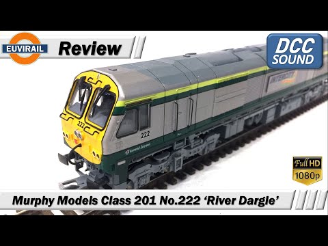 Review: Murphy Models Class 201 MM0222 Irish Rail Locomotive 'River Dargle' with MM0044 DCC Sound HD