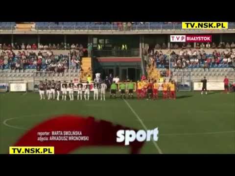 tv.nsk.pl 2013-07-17 Puchar Polski Wigry Suwałki - Znicz Pruszków 1-0 (0-0) bramka relacja