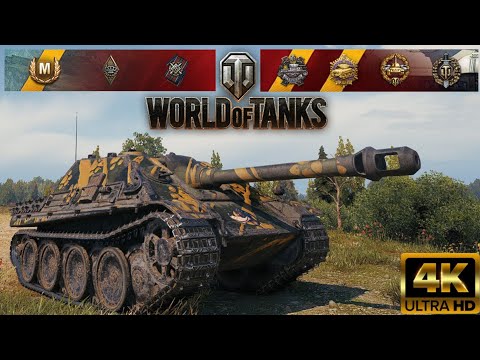 Jagdpanther - Malinovka map - 11 kills - 5,1k damage World of Tanks replay 4K