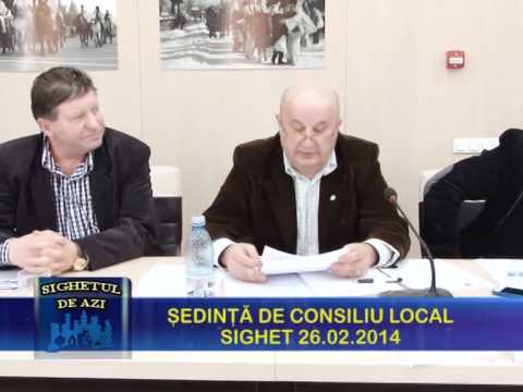 Sighetul de Azi 10 Martie 2014 - Ședința de consiliu local 26 Februarie 2014 P2