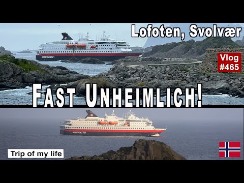 #465 ROADTRIP Norwegen, LOFOTEN - Nachschub und Besuch | Svolvaer und Festung | Hurtigruten |