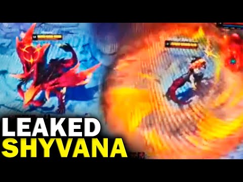 LEAKED Shyvana Rework / VGU - Gameplay + NEW Skills - League of Legends