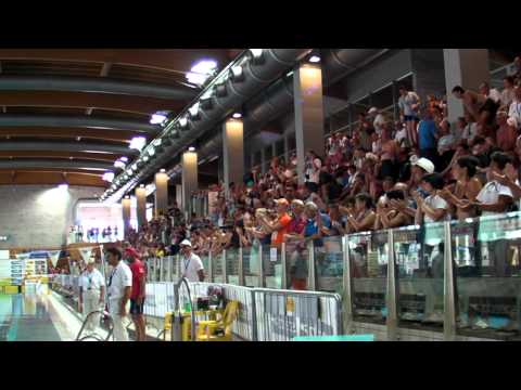 Mondiali master Riccione 2012 - il tifo in tribuna