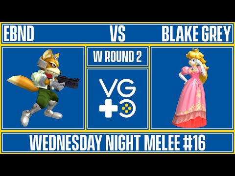 Wednesday Night Melee #16 - Winners Round 2 - EBND (Fox) vs. Blake Grey (Peach)