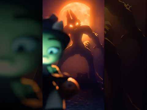 Maxx is part werewolf?!  #halloween #spooky #animation #couple #relationship #catgirl #furry