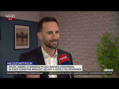 A Wekerle Plusz törlesztő részlete magasabb, mint az Otthon Starté - HírTV