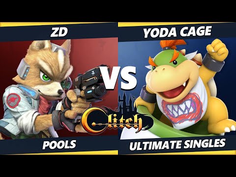 Glitch Konami Code  - ZD (Fox) Vs. Yoda Cage (Bowser Jr.) Smash Ultimate Tournament