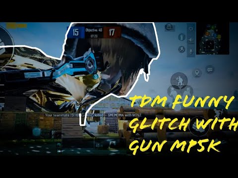 BABA GAMING FUNNY GLITCH IN TDM ON GUN MP5K 😂