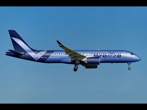 Breeze Airways First Flight Arrival Into KVRB Vero Beach FL