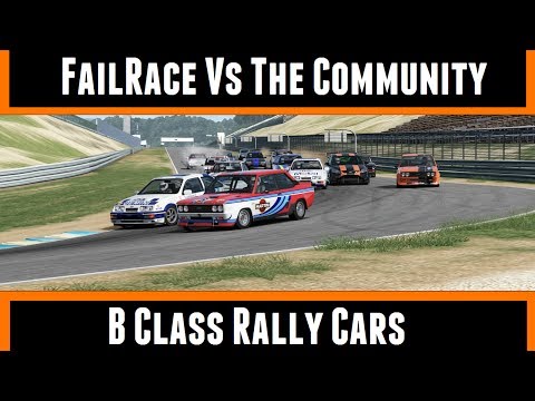 FailRace Vs The Community B Class Rally Cars