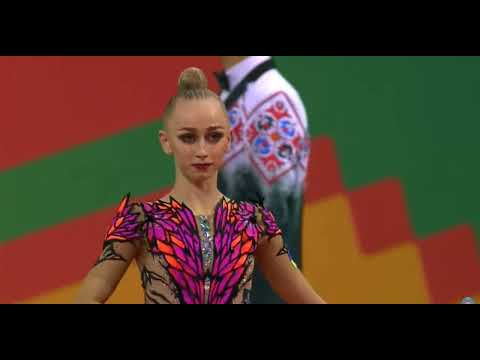 Viktoriia Onopriienko Ribbon All-Around 28,900 - World Championships Sofia 2022