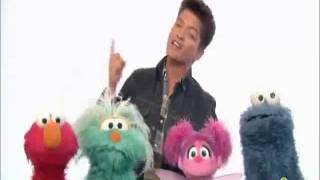 Bruno Mars - Don&#39;t give up with lyrics (full official sesame street song) new 2011