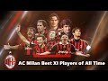 AC MILAN GREATEST XI PLAYERS OF ALL TIME