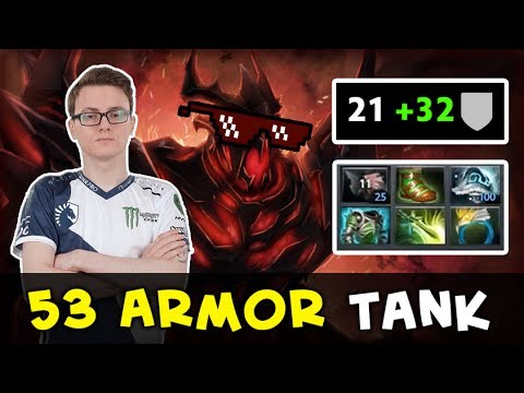 Miracle 53 Armor tank Shadow Fiend — comeback vs carry Monkey
