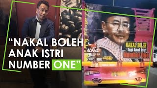 Unggah Video Wajah Terpampang di Belakang Truk, Begini Reaksi Tak Terduga dari Hotman Paris