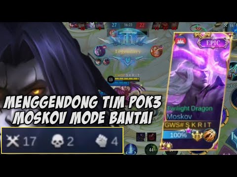 GAME PLAY MOSKOV / MENGGENDONG TIM POK3 / MOSKOV MODE BANTAI / #Hii_Aswar