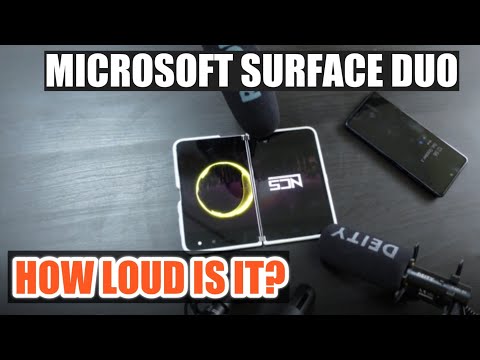 Microsoft Surface Duo Speaker Sound Quality and Notifications - How LOUD Is it?