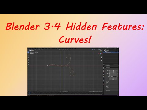 Blender 3.4 Hidden Features: Curves!