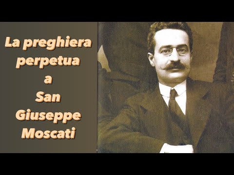 Perpetual prayer to Saint Joseph Moscati.