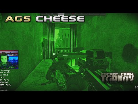 Cheesy Night Raid With The AGS - Snowball Challenge - Escape From Tarkov